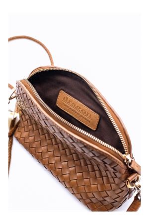 Brown leather Chunky Fellini bag DRAGON DIFFUSION | 8011DGS6MATTAN